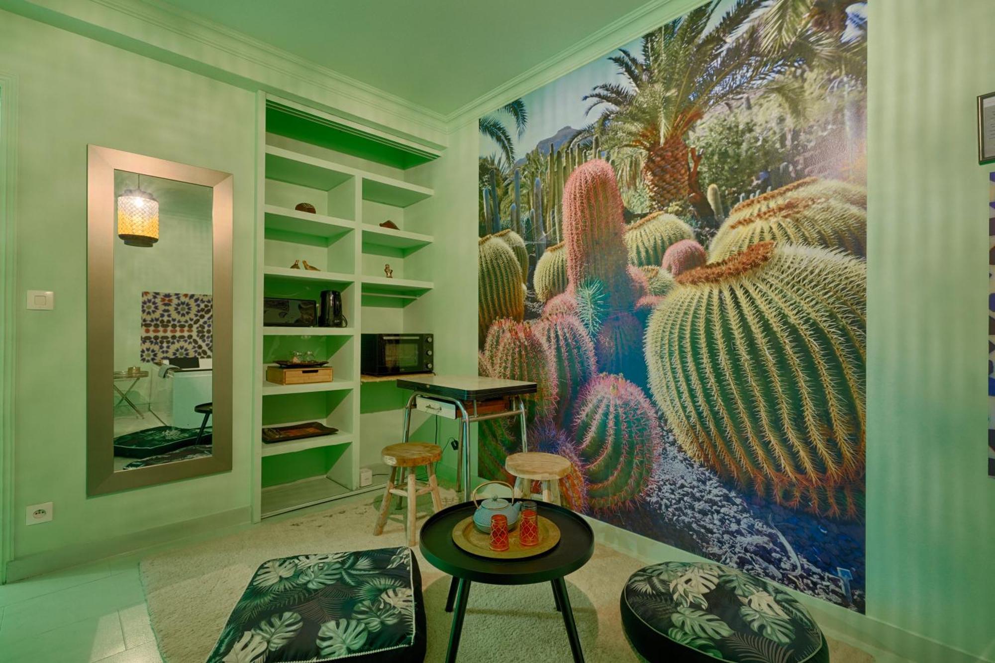 Luxury Magic Cactus Garden, Paris 0Rly Avec Jacuzzi Apartment Vigneux-sur-Seine Exterior foto