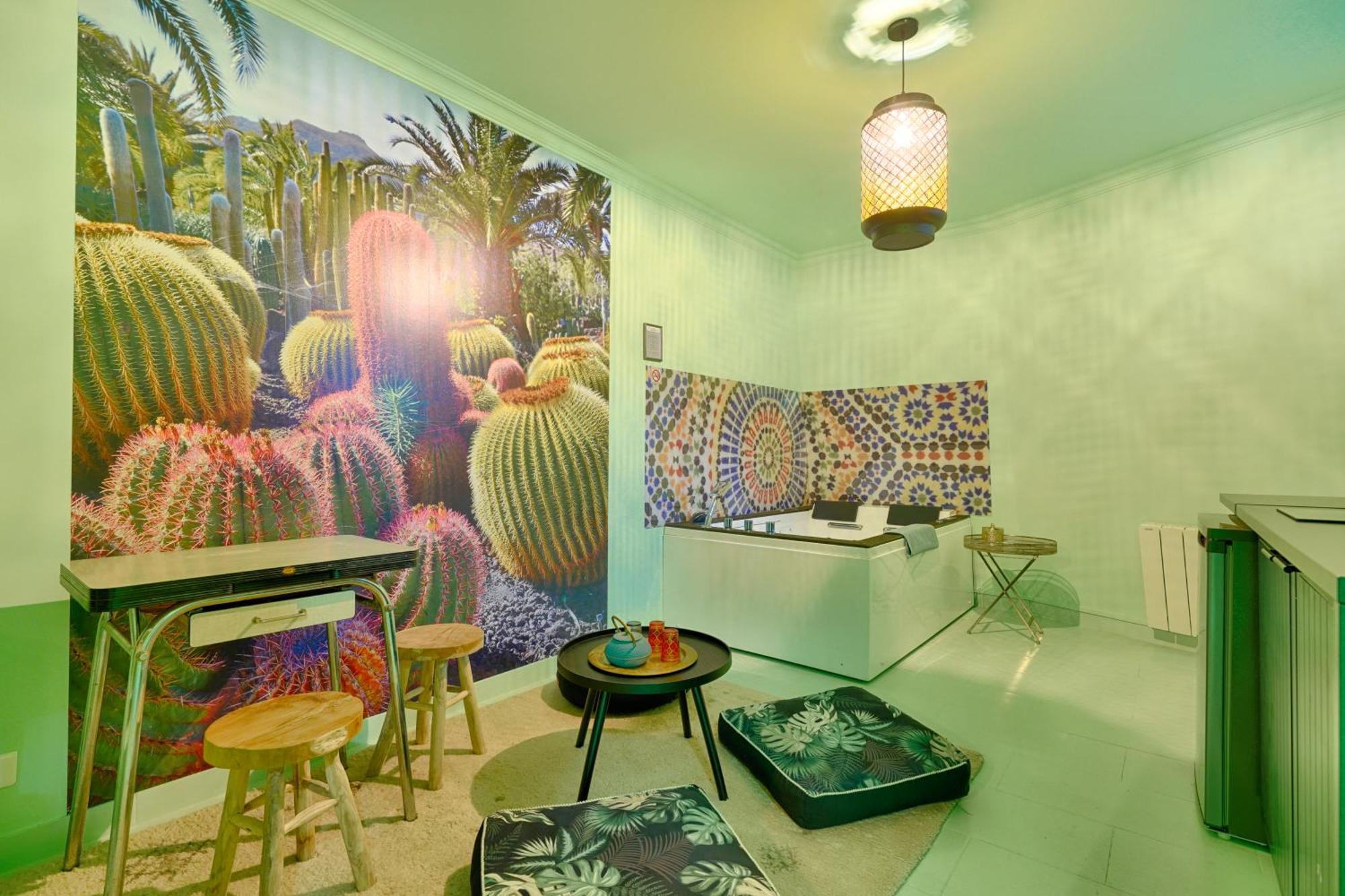 Luxury Magic Cactus Garden, Paris 0Rly Avec Jacuzzi Apartment Vigneux-sur-Seine Exterior foto