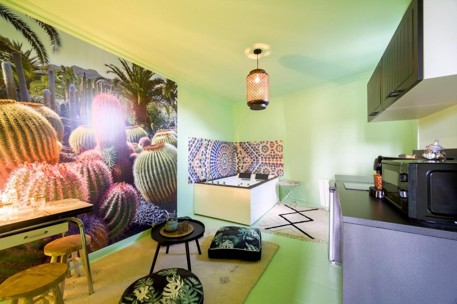 Luxury Magic Cactus Garden, Paris 0Rly Avec Jacuzzi Apartment Vigneux-sur-Seine Exterior foto
